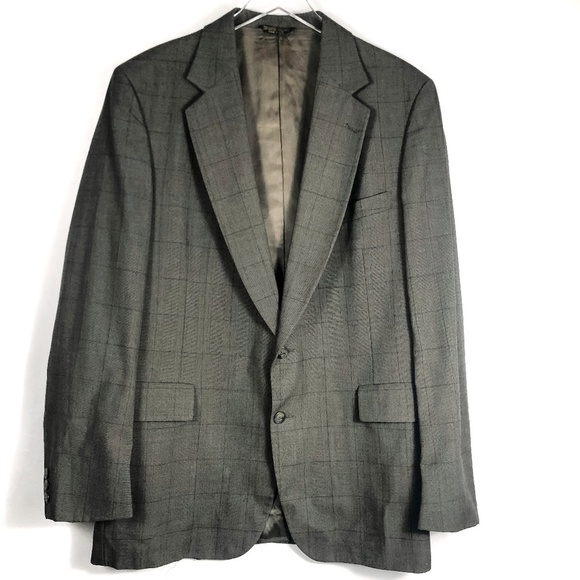 Strathmore by Anderson Little Wool Checker Blazer - Picture 1 of 7